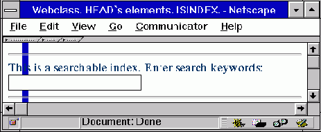 Isindex