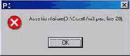 Использование директивы Assert